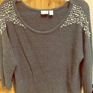 Sequined sweater